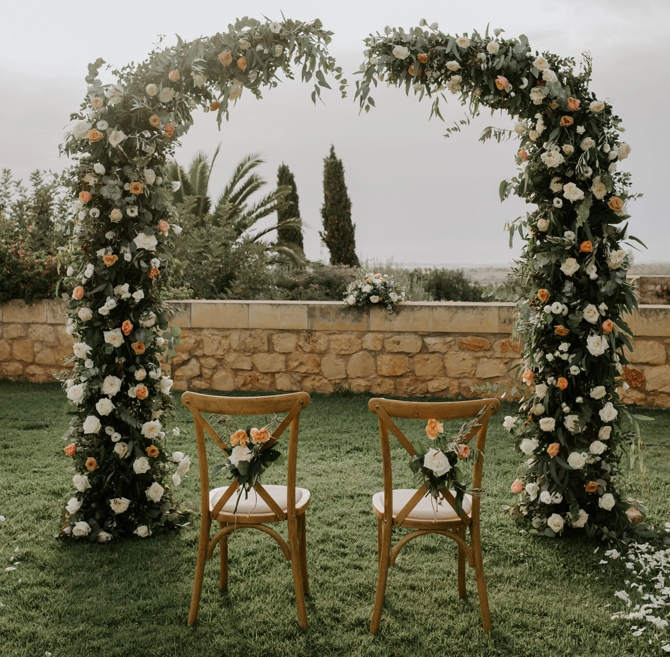Boda real Bebè & Fabrizio Rustic Glam 43 42 Boda de lujo Sicilia