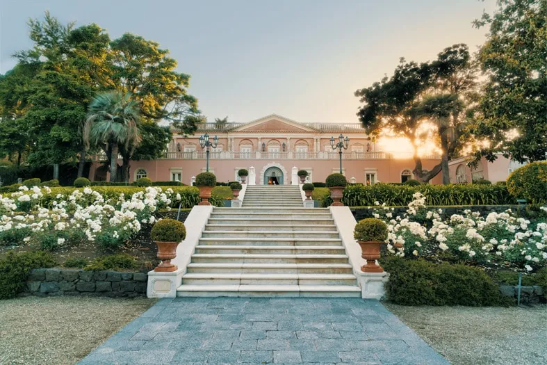 #Villa-steder på Sicilia 4 3 luksuriøst bryllup Sicilia