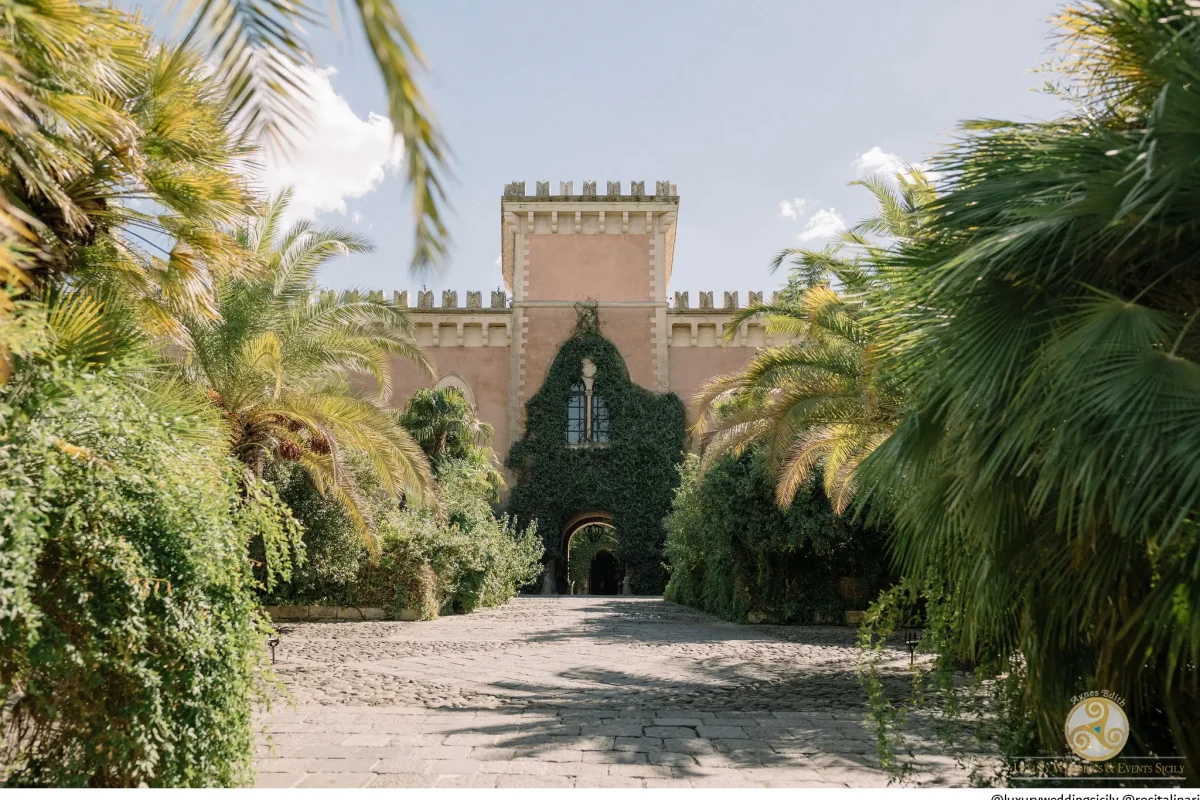 fairy_castel_italy Sicily wedding venue – restored castle surrounded by olive groves and gardens