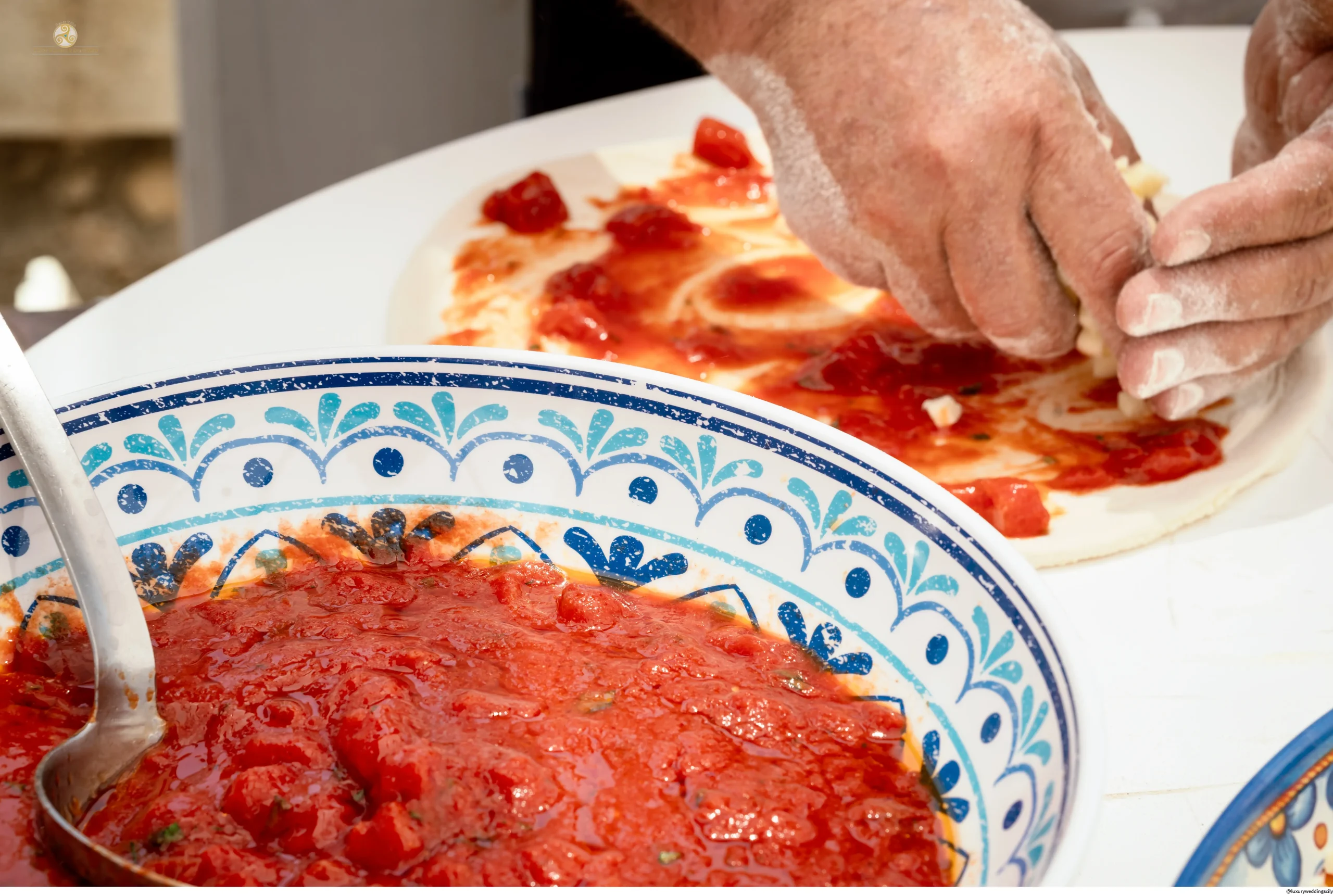 #Costnadsfordeling 4 3 luksuriøst bryllup Sicilia